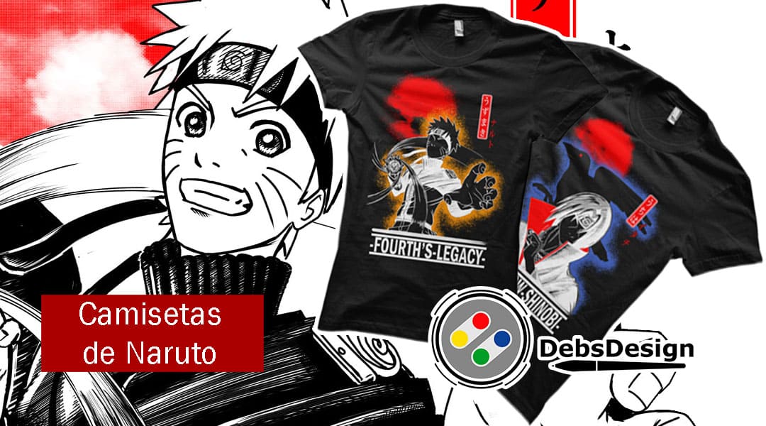 Camisetas de Naruto