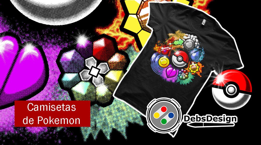 Camisetas de Pokémon