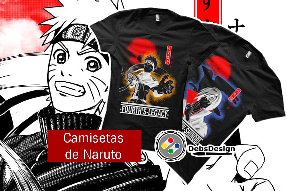 Camisetas de Naruto